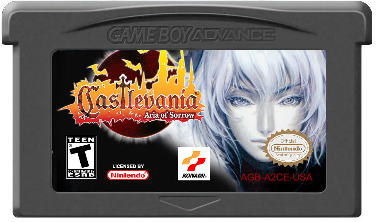 Лицензионный картридж Castlevania Aria of Sorrow для Game Boy Advance